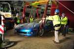 Bergung: Chevrolet Corvette Blue Devil ZR1 auf sicherem Boden
