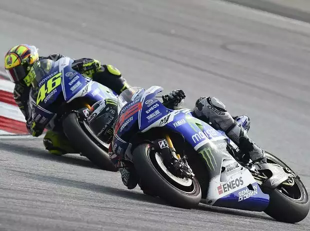 Jorge Lorenzo, Valentino Rossi Titel-Bild zur News: Jorge Lorenzo, Valentino Rossi