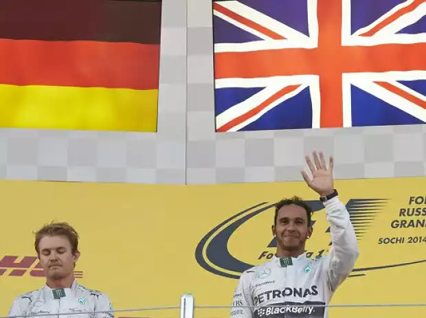 Lewis Hamilton, Nico Rosberg Titel-Bild zur News: Lewis Hamilton, Nico Rosberg