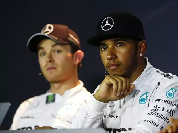 Lewis Hamilton, Nico Rosberg Titel-Bild zur News: Lewis Hamilton, Nico Rosberg