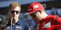 Bild zum Inhalt: Räikkönen: Vettel im Team? Macht keinen Unterschied!
