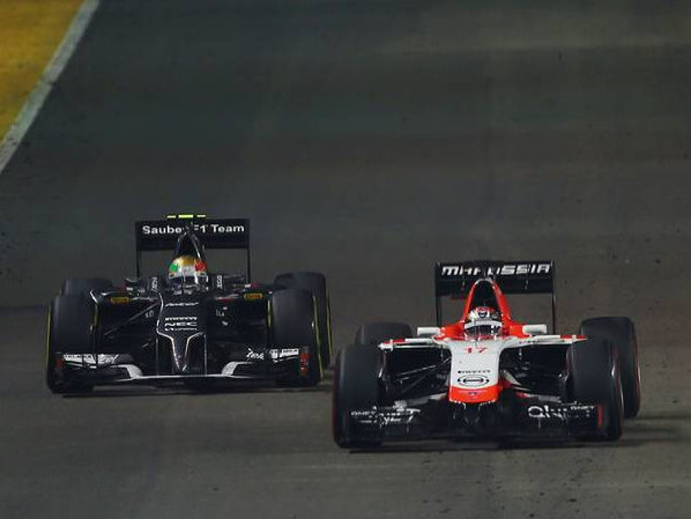 Jules Bianchi, Esteban Gutierrez