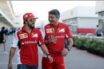 Fernando Alonso (Ferrari) und Marco Mattiacci 