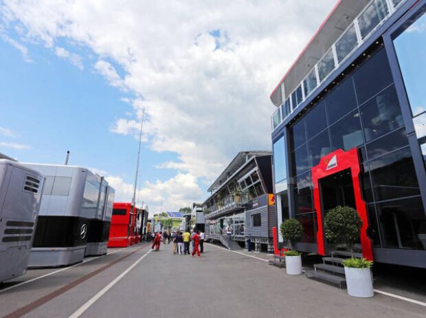 Paddock in Spielberg