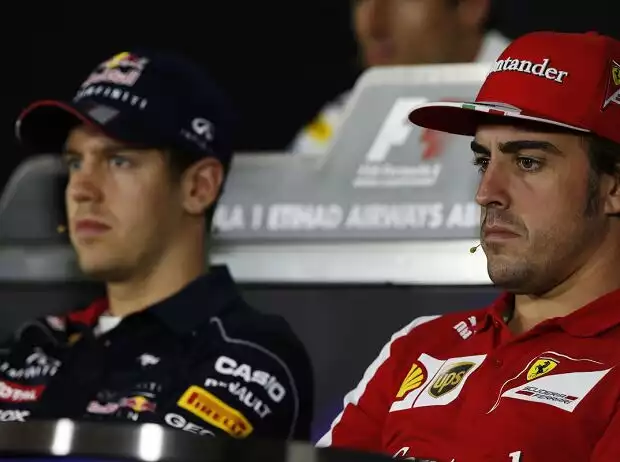 Fernando Alonso, Sebastian Vettel Titel-Bild zur News: Fernando Alonso, Sebastian Vettel
