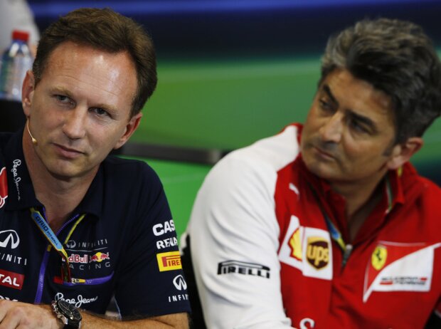 Marco Mattiacci, Christian Horner Marco Mattiacci, Christian Horner