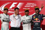 Lewis Hamilton (Mercedes) gewinnt in Austin, Nico Rosberg (Mercedes) wird Zweiter vor Daniel Ricciardo (Red Bull) 
