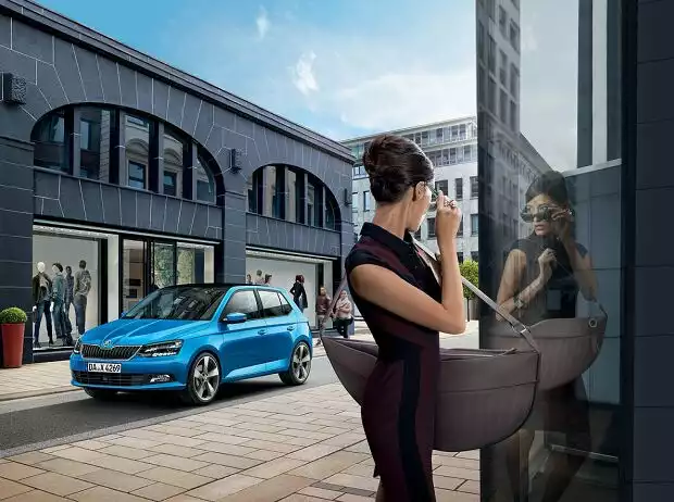 Werbemotiv für den Skoda Fabia Titel-Bild zur News: Werbemotiv für den Skoda Fabia