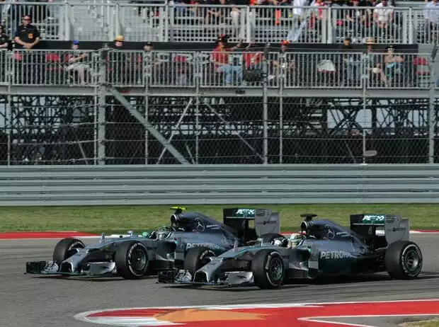 Lewis Hamilton, Nico Rosberg Titel-Bild zur News: Lewis Hamilton, Nico Rosberg