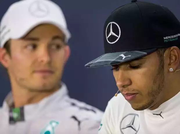 Lewis Hamilton, Nico Rosberg Titel-Bild zur News: Lewis Hamilton, Nico Rosberg