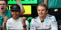 Bild zum Inhalt: Killerinstinkt im WM-Finale: Hai Hamilton frisst Rosberg auf
