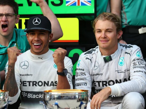 Lewis Hamilton, Nico Rosberg Lewis Hamilton, Nico Rosberg