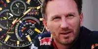 Infiniti Red Bull Racing Teamchef Christian Horner. Das Team setzt auf die Casio EDIFICE EQB-500
