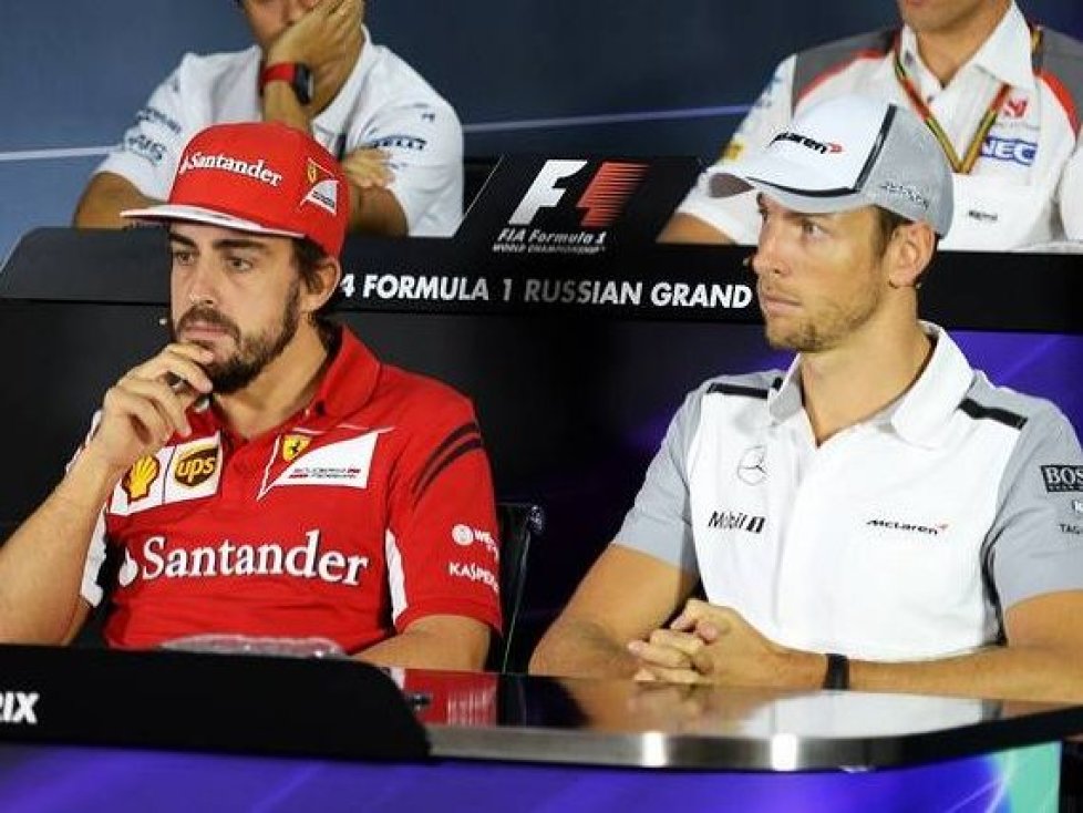 Fernando Alonso, Jenson Button