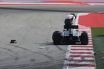 Adrian Sutil (Sauber) steigt aus