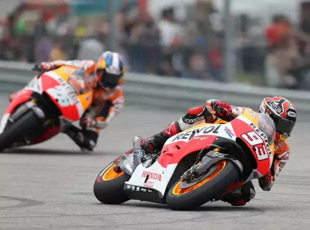 Marc Marquez, Daniel Pedrosa Titel-Bild zur News: Marc Marquez, Daniel Pedrosa
