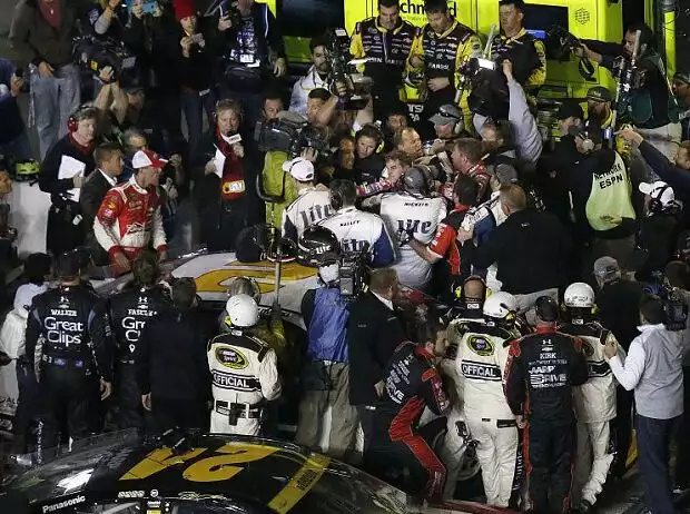 Jeff Gordon, Brad Keselowski Titel-Bild zur News: Jeff Gordon, Brad Keselowski