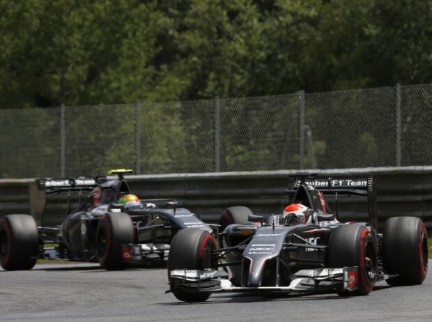 Adrian Sutil, Esteban Gutierrez Adrian Sutil, Esteban Gutierrez