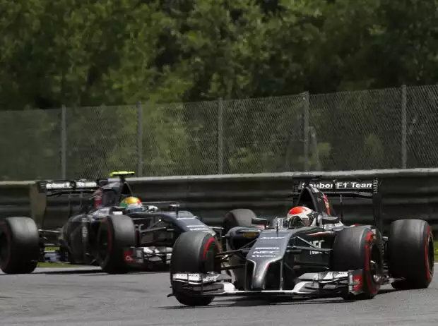 Titel-Bild zur News: Adrian Sutil, Esteban Gutierrez
