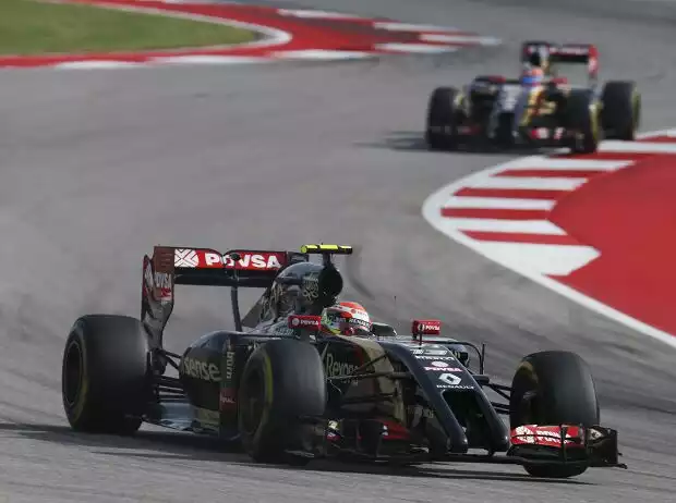 Pastor Maldonado, Romain Grosjean Titel-Bild zur News: Pastor Maldonado, Romain Grosjean