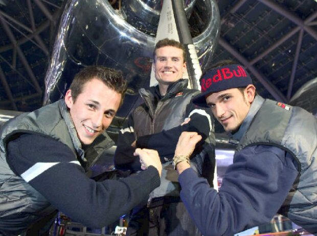 Christian Klien, David Coulthard und Vitantonio Liuzzi