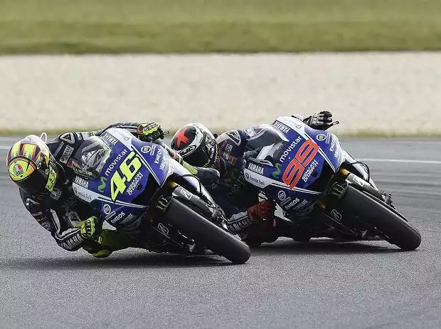 Jorge Lorenzo, Valentino Rossi Titel-Bild zur News: Jorge Lorenzo, Valentino Rossi