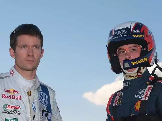 Titel-Bild zur News: Sebastien Ogier, Thierry Neuville