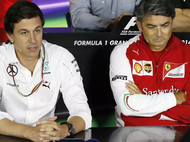 Marco Mattiacci, Toto Wolff Titel-Bild zur News: Marco Mattiacci, Toto Wolff