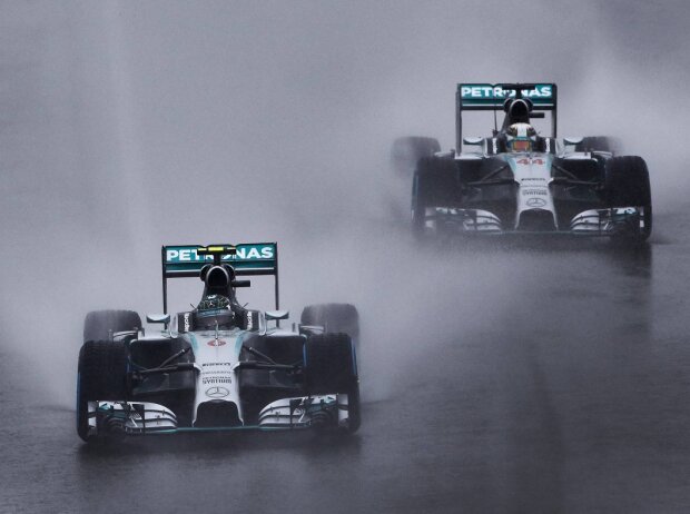 Nico Rosberg, Lewis Hamilton