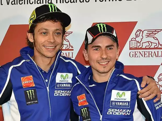 Valentino Rossi, Jorge Lorenzo Titel-Bild zur News: Valentino Rossi, Jorge Lorenzo