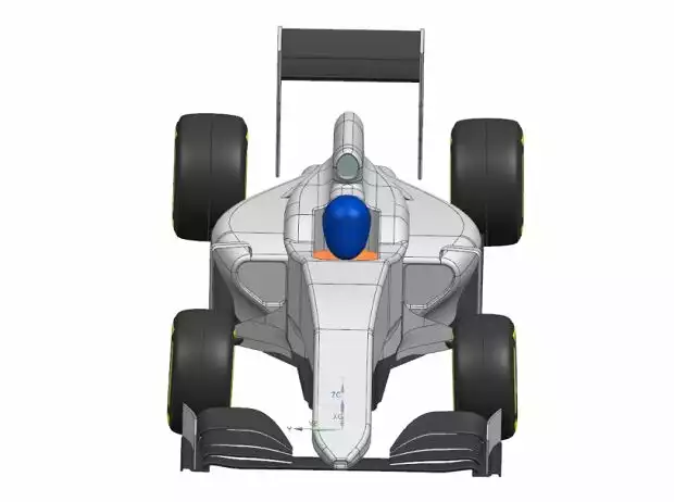 Perrinn-Formel-1-Bolide Titel-Bild zur News: Perrinn-Formel-1-Bolide