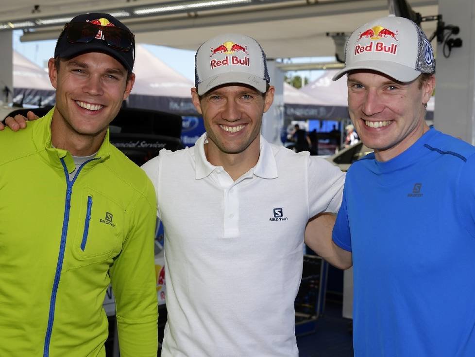 Andreas Mikkelsen, Jari-Matti Latvala, Sebastien Ogier