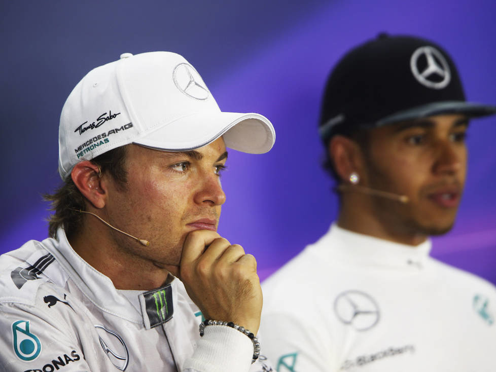 Nico Rosberg, Lewis Hamilton