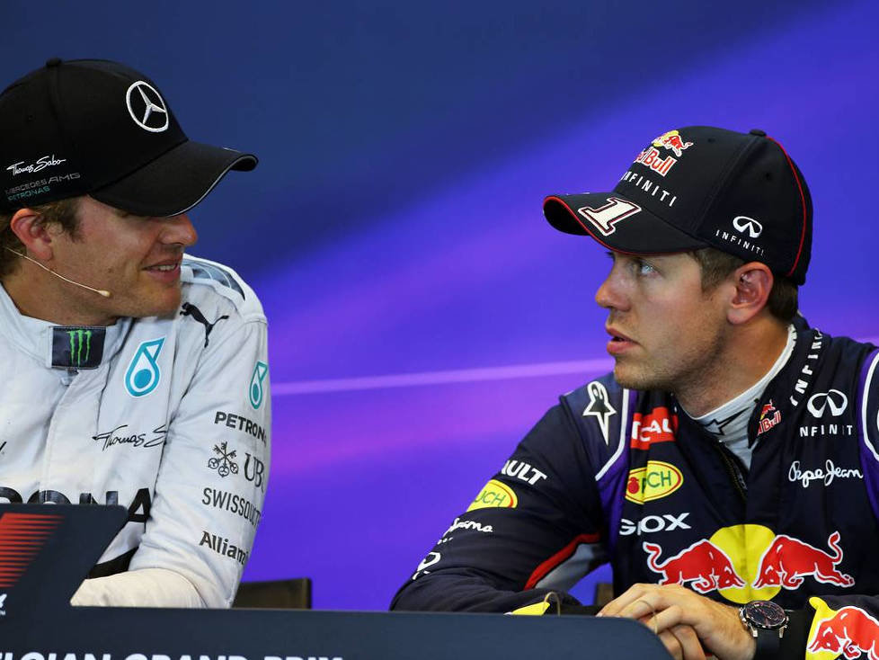 Nico Rosberg, Sebastian Vettel