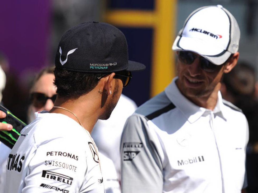 Lewis Hamilton, Jenson Button