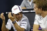 Felipe Massa (Williams) und Nico Rosberg (Mercedes) 