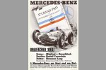 Großer Preis des französischen Automobilclubs, 1938. Rennsiegposter von Walter Gotschke 