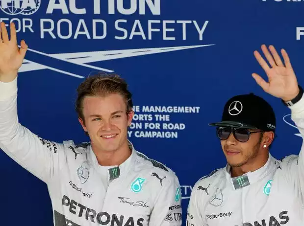 Nico Rosberg, Lewis Hamilton Titel-Bild zur News: Nico Rosberg, Lewis Hamilton