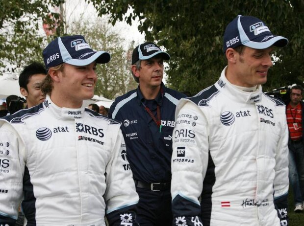 Titel-Bild zur News: Alexander Wurz, Nico Rosberg