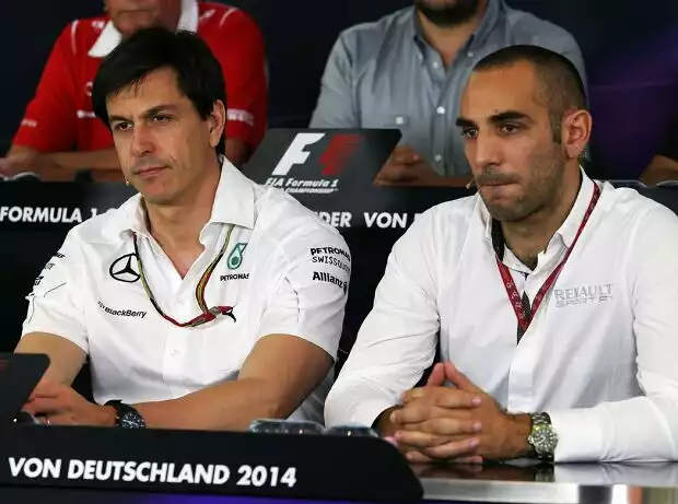 Titel-Bild zur News: Toto Wolff, Cyril Abiteboul