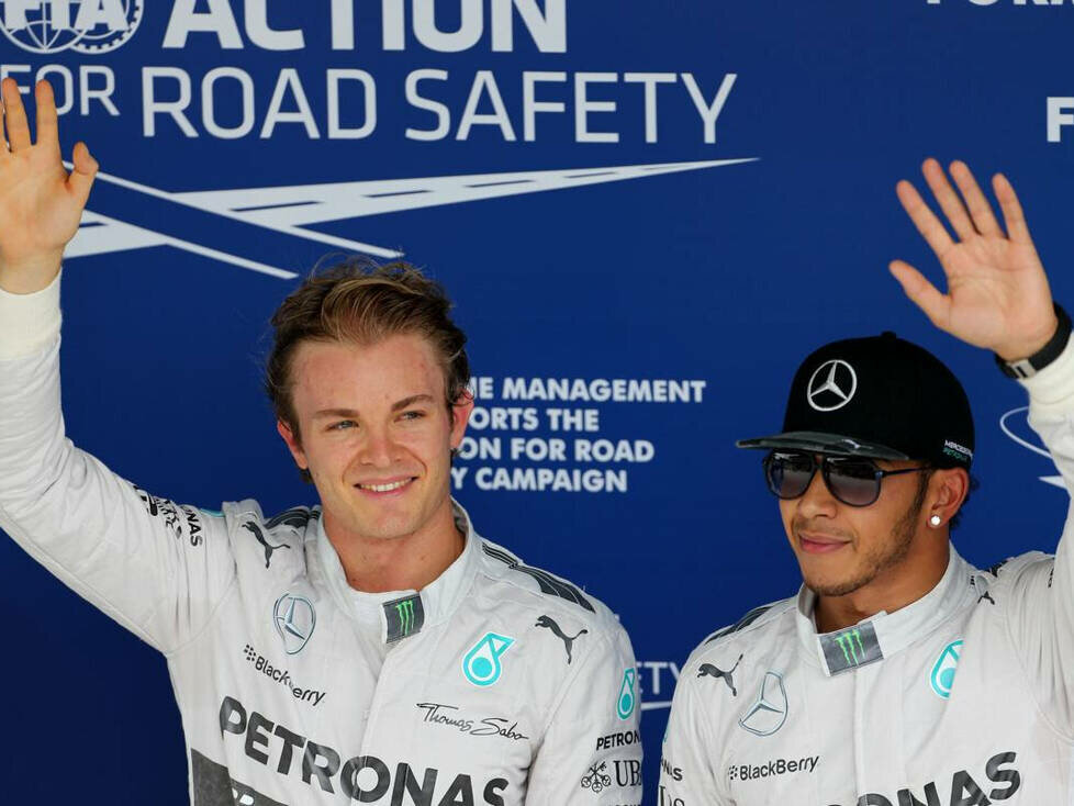 Nico Rosberg, Lewis Hamilton