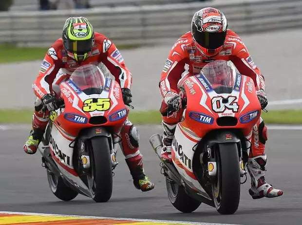 Andrea Dovizioso, Cal Crutchlow Titel-Bild zur News: Andrea Dovizioso, Cal Crutchlow