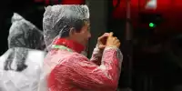 Fans im Regen