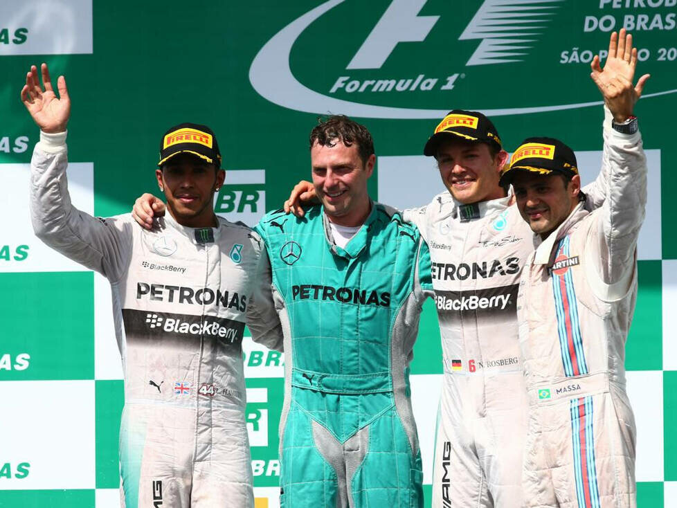 Nico Rosberg, Lewis Hamilton, Felipe Massa