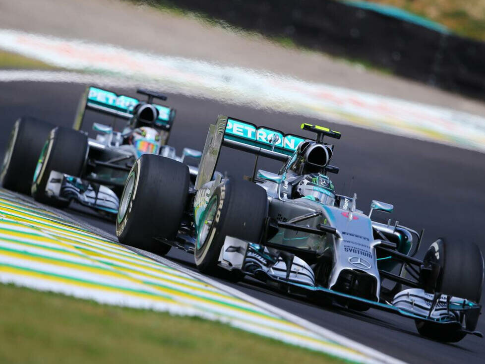 Nico Rosberg, Lewis Hamilton