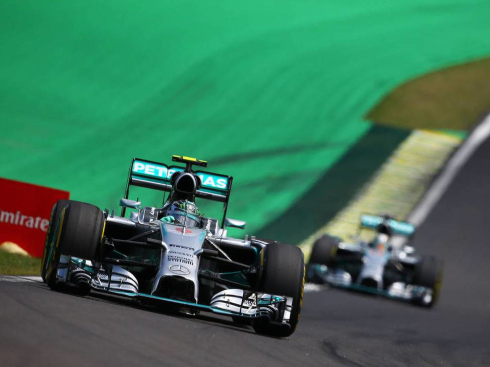 Nico Rosberg, Lewis Hamilton