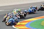 Alex Rins, Danny Kent, Jack Miller, John McPhee, Niccolo Antonelli, Alex Marquez und Efren Vazquez 