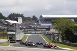 Kimi Räikkönen (Ferrari) und Nico Hülkenberg (Force India) 