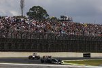 Esteban Gutierrez (Sauber) und Sergio Perez (Force India) 