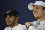 Nico Rosberg (Mercedes) und Lewis Hamilton (Mercedes) 